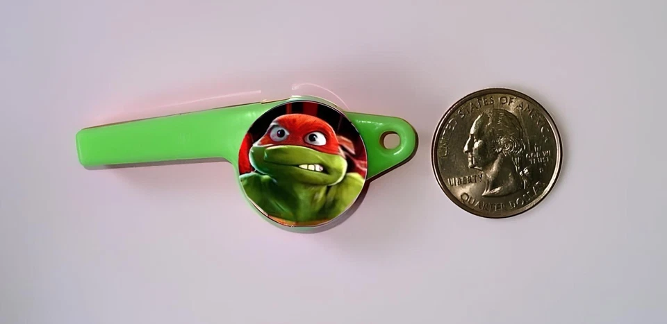 Tortugas Ninja - 8 Silbatos - Favores de Fiesta Juguetes Cumpleaños Piñata Premios Bolsas de Botín Foto 1 de 1