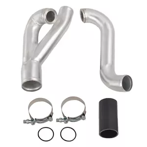 2" Aluminum Turbo Outlet Charge Pipe Kit For 2007-2013 BMW 335i 335is N54 3.0L - Foto 1 di 12