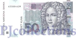 CROATIA 50 KUNA 2002 PICK 40a UNC X 3 PCS LOT - Picture 1 of 2