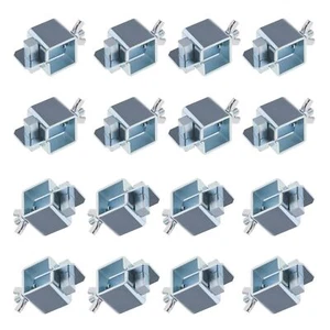 16X Adjustable Butt Welding Clamps Sheet Metal Locator Positioner Clips Holder X - Picture 1 of 12