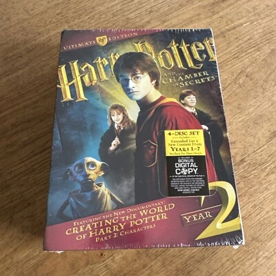 Harry Potter & the Chamber of Secrets DVD Ultimate Collectors Edition New Sealed - Image 1 of 4