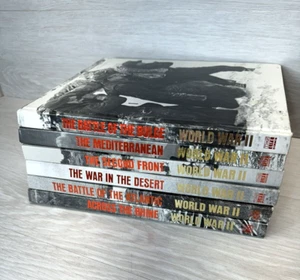 Time Life WWII 2 Book Collection Military History Illustrated Hardback Lot of 6 - Picture 1 of 18