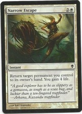 1x Foil - Narrow Escape - Magic the Gathering MTG Zendikar