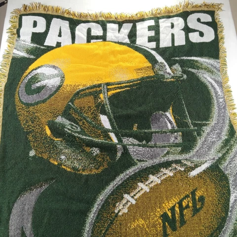 NFL Green Bay Packers Throw Blanket 44” X 53”  The Northwest Company Made In USA Cover