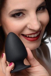 Soft Silicone Anal Plug Small Butt Ass Backdoor Play Sex Toy Men Women - Picture 1 of 19