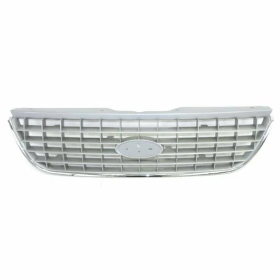 New Front Chrome Silver Grille For 2002-2005 Ford Explorer Limited Eddie-Bauer Foto 1 de 3