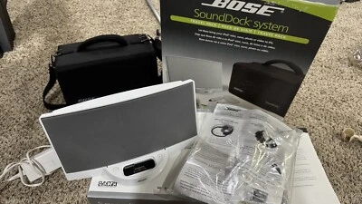 BOSE SoundDock Series 1 Digital Music SYSTEM Travel CASE Original Box Charger - Image 1 of 4