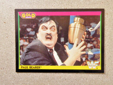 MERLIN GOLD SERIES CARD WWF #61 PAUL BEARER 1992