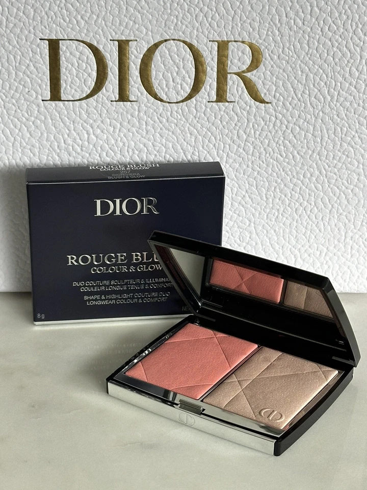 Nuevo iluminador de mejillas DIOR Rouge color y brillo 257 Dioriviera Duo Foto 1 de 1