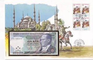 toller Umschlag TÜRKEI TURKEY Banknote Banknote Money ON BIN UNC NEU - Bild 1 von 1