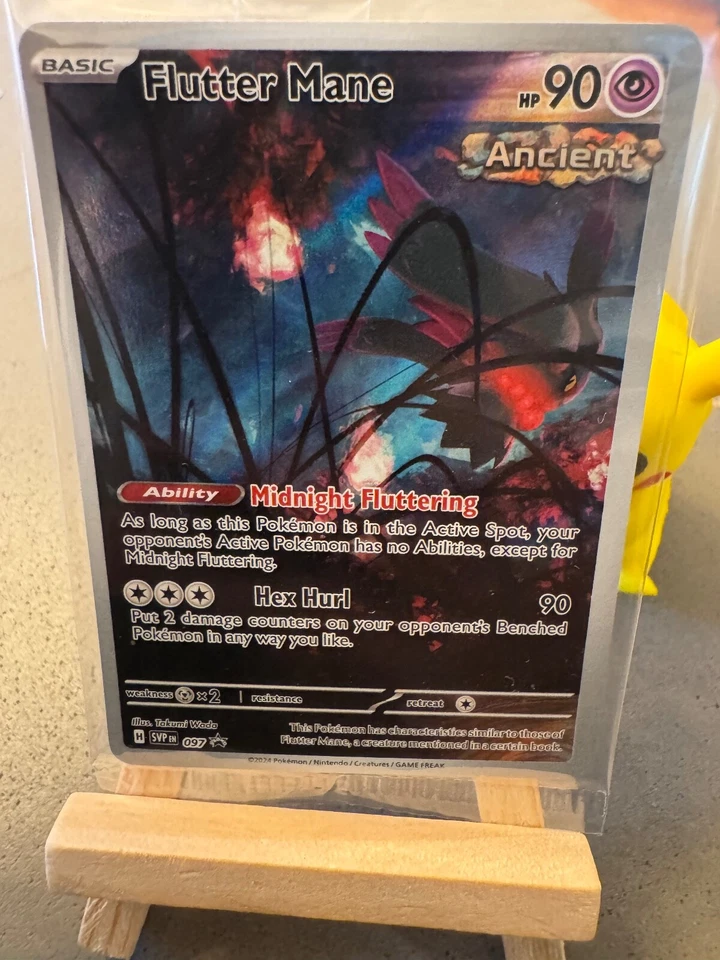 Flutter Mane 097 Sv: Scarlet & Violet Promo Cards Holo - Image 1 of 1
