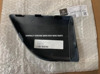 Cubierta de moldura OEM 23888593009999 original Mercedes Benz E450 E53 AMG E400 18-20 Foto 1 de 3