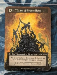 Sorcery : Contested Realm (Beta)   Elite CHAINS OF PROMETHEUS NM - Bild 1 von 3