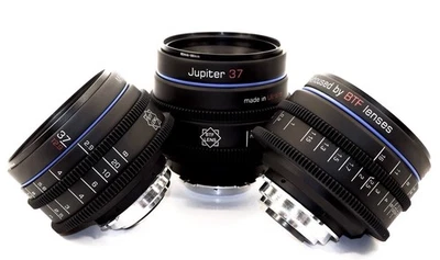 Arri PL Set Rehouse HELIOS MIR JUPITER 37 58 135 CINE Prime Lenses Oval Bokeh PL - image 1 of 4