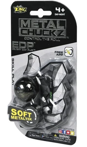Thumb Chuckz Metal Soft Metaltek Black Zing Fidget Toy - Picture 1 of 1