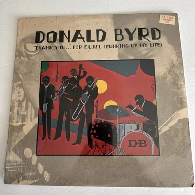 Donald Byrd-Thank You For...For FUML Vinyl LP Elektra Crossover NEW Cut Out - Image 1 of 3
