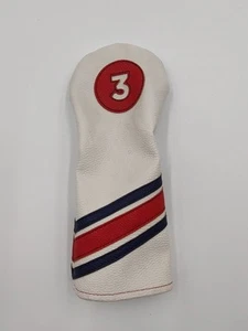 Maxfli Vintage Collection Fairway 3 Golf Club Headcover (MX490) Soft Lining - Picture 1 of 8