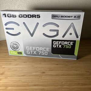 Asus Nvidia Geforce GTX 750 1 GB GDDR5 PCI Desktop Video Card-New Open Box - Picture 1 of 9