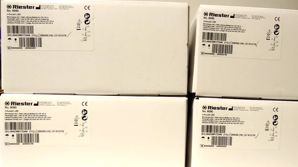 Faro quirúrgico LED Riester Ri-Focus 6090 luz de examen médico - Lote de (4) Foto 1 de 4
