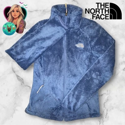 Chaqueta para mujer The North Face Osito 2 XS azul polvoriento pelo alto suave difuso polar Foto 1 de 4