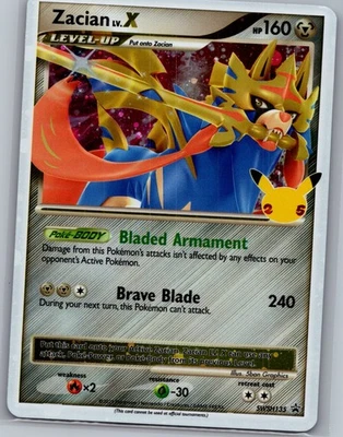 Zacian LV. X - SWSH135 SWSH: Sword & Shield Promo Cards - Pokemon Card - NM - Image 1 of 2
