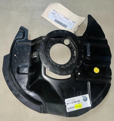 Protector antipolvo freno delantero derecho BMW - 34-11-6-759-787 - para 330Ci, 330i y Z4 2001-2008 Foto 1 de 4