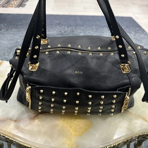 Borsa Lauren Ralph Lauren Arley Ally borchiata extra large vintage rara splendida - Foto 1 di 24