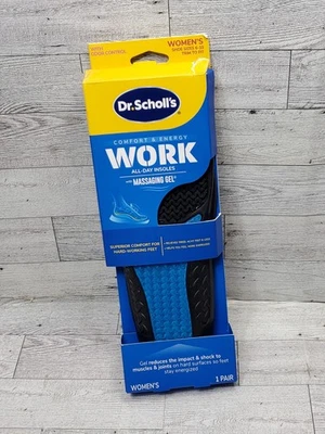 Plantillas Dr. Scholl's Mujer Trabajo Todo el Día Superior Confort con Gel Masajeador Foto 1 de 4