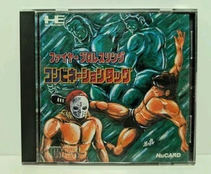 Fire Pro Wrestling (PC Engine) Case, Manual & Hu Card. - Picture 1 of 6
