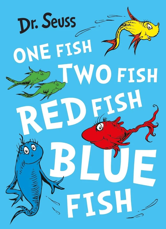 One Fish, Two Fish, Red Fish, Blue Fish: One Fish Two Fish Red Fish Blue Fish by - Image 1 of 1