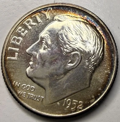 1952 Proof Roosevelt Dime R59 - Image 1 of 2