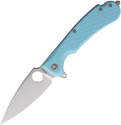 Daggerr Knives Resident Linerlock Light Blue FRN Folding 8Cr14MoV Knife RSTFSW - Image 1 of 2