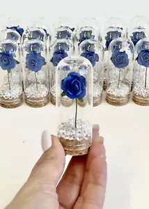 10 pcs Wedding Favors for Guests, Party Favors, Beauty and the Beast, Glass Dome - Picture 1 of 9