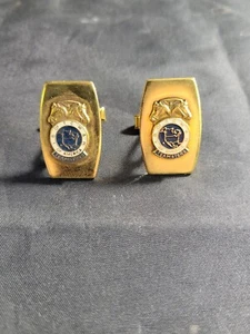 Set di gemelli vintage Teamsters Union Teamster teste di cavallo - Foto 1 di 6