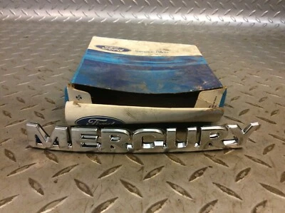 02-03 水星貂后备箱徽章贴花正品福特 2F4Z-16098-BA — 第 1/4 张图片