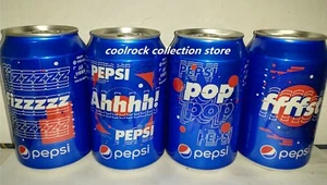 2021 China pepsi cola music 4 cans set 330ml empty for collectible - Picture 1 of 1