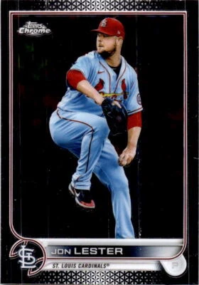 2022 Topps Chrome Sonic #187 Jon Lester - Image 1 of 2