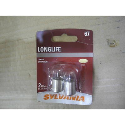 Sylvania Bombilla Larga Vida Licencia Estacionamiento Marcador Lateral Para 67LLBP2 Foto 1 de 4