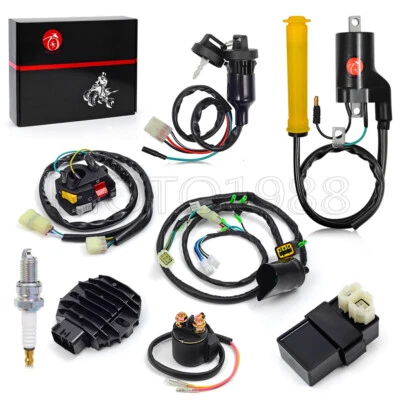 CDI Ignition Coil Switch Wire Harness Assy For Honda Sportrax TRX400EX 1999 -04  - Image 1 of 4