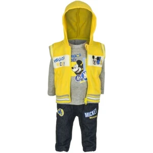 Mickey Mouse Baby-Jungen T-Shirt + Hose + Sweatshirt - Bild 1 von 3