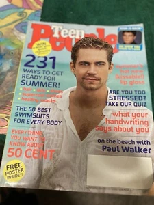 Teen People Magazine May 2003 Paul Walker Cover - Picture 1 of 1