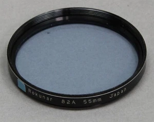 55mm Screw-In Filter ROKUNAR Wratten 82A Color Correction Made in JAPAN - Picture 1 of 1