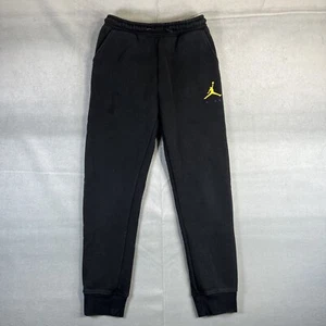 Nike Air Jordan Sweatpants Youth Boys Large (12-13 Yrs) Black Jumpman Fleece - Picture 1 of 8