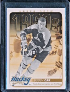 2011-12 Upper Deck Hockey Heroes 1960s #HH17 Bobby Orr - Boston Bruins