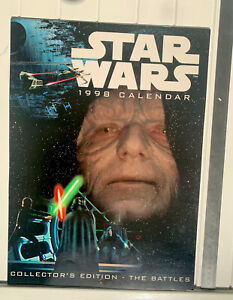 1998 Collectors Edition Star Wars Calendar "The Battles " VGC