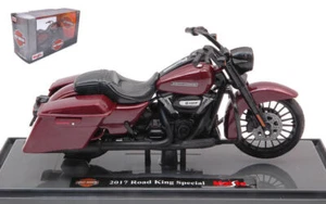 Coche Moto Escala 1:18 Maisto HARLEY DAVIDSON ROAD KING SPECIAL 2017 Bike - Imagen 1 de 1