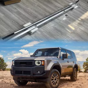 2PCS Silver Roof Rack fits for Land Cruiser Prado J250 LC250 2024 2025 Roof Rail - Foto 1 di 8