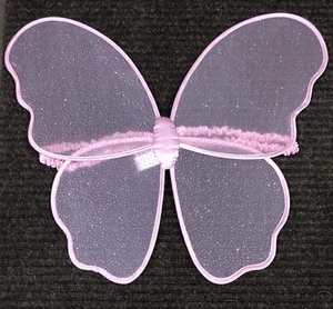 Gymboree Pink Ballerina Butterfly Fairy Costume Wings for Kids Dress Up Genuine - Picture 1 of 6