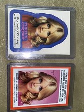 Three's Company 1978 Suzanne Somers signed trading cards