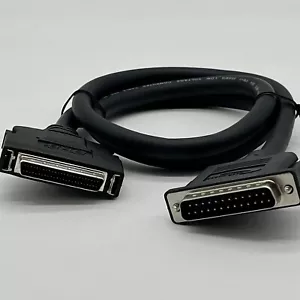 3ft HD50 to DB25 SCSI-2 Cable Male Connector for SCSI Zip Drive - Picture 1 of 3